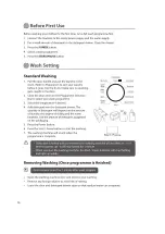 Preview for 16 page of Brandt BWF48TB User Manual