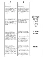 Предварительный просмотр 23 страницы Brandt BWF514I User Instructions