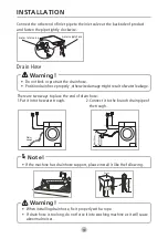 Preview for 11 page of Brandt BWF814AG User Manual