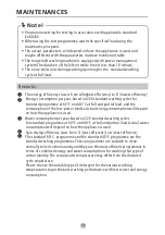 Preview for 27 page of Brandt BWF814AG User Manual