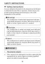 Preview for 3 page of Brandt BWFS814AG Owner'S Manual