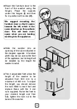 Предварительный просмотр 9 страницы Brandt BWW7549U Instruction Manual