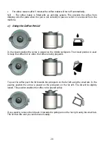 Preview for 20 page of Brandt CAF2012XT Instruction Manual