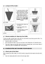 Preview for 21 page of Brandt CAF2012XT Instruction Manual