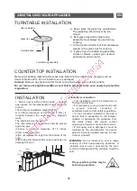 Предварительный просмотр 32 страницы Brandt CE2605 Instruction Manual