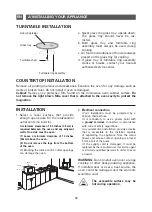 Предварительный просмотр 32 страницы Brandt CE3250 Instruction Manual