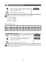 Предварительный просмотр 34 страницы Brandt CE3250 Instruction Manual