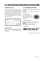 Предварительный просмотр 44 страницы Brandt CE3250 Instruction Manual