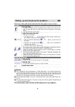 Preview for 45 page of Brandt CE3321X Operating And Installation Instruction