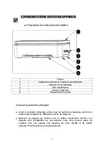 Предварительный просмотр 9 страницы Brandt CR2X2NR Instruction Manual