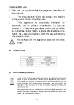 Предварительный просмотр 20 страницы Brandt CR2X2NR Instruction Manual