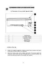 Предварительный просмотр 21 страницы Brandt CR2X2NR Instruction Manual