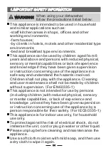 Preview for 3 page of Brandt DFH13114B Instructions For Use Manual