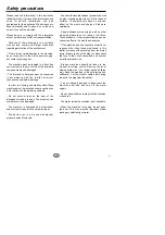 Preview for 3 page of Brandt DWE350 Operating Instructions Manual