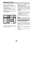 Preview for 4 page of Brandt DWE350 Operating Instructions Manual