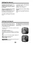 Preview for 5 page of Brandt DWE350 Operating Instructions Manual