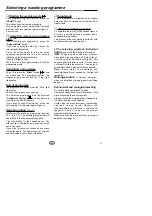 Preview for 9 page of Brandt DWE350 Operating Instructions Manual