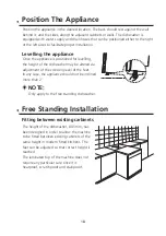 Preview for 20 page of Brandt DWF128DS Instruction Manual