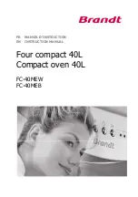 Brandt FC-40MEB Instruction Manual preview