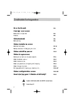 Preview for 2 page of Brandt FC 422 Series User Manual