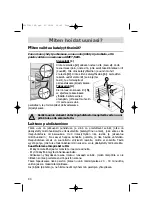 Preview for 90 page of Brandt FC 422 Series User Manual