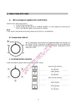 Preview for 15 page of Brandt FC210MB Instruction Manual