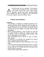 Preview for 21 page of Brandt FC405ME Instruction Manual