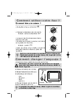 Preview for 24 page of Brandt FE 200 User Manual