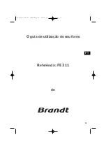 Preview for 33 page of Brandt FE 211 User Manual