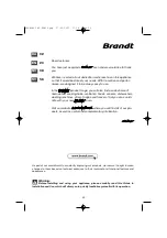 Preview for 20 page of Brandt FE610-ML Manual To Installation