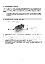 Preview for 22 page of Brandt FRI2102E Instruction Manual