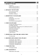 Preview for 3 page of Brandt FV1245X User Manual