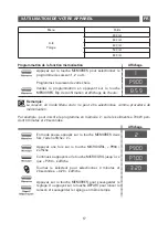 Preview for 17 page of Brandt GE2605W Instruction Manual