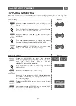 Preview for 33 page of Brandt GE2605W Instruction Manual