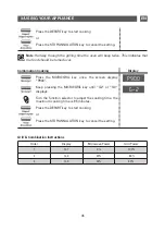 Preview for 35 page of Brandt GE2605W Instruction Manual