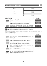 Preview for 39 page of Brandt GE2605W Instruction Manual