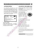 Preview for 21 page of Brandt GE2607 Instruction Manual