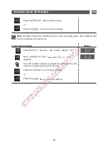 Preview for 35 page of Brandt GE2607 Instruction Manual