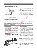 Preview for 34 page of Brandt GE2622 Instruction Manual