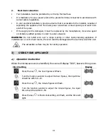 Preview for 41 page of Brandt GE2626B Instruction Manual