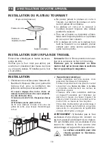 Предварительный просмотр 10 страницы Brandt GEC2630 Instruction Manual