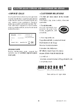 Preview for 46 page of Brandt GEC2632 Instruction Manual