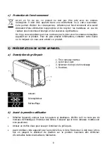 Preview for 8 page of Brandt GP100X Instruction Manual