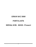 Preview for 66 page of Brandt GRAIN VAC 5000 Operator And Parts Manual