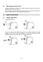 Preview for 20 page of Brandt HAC1200BG Instruction Manual