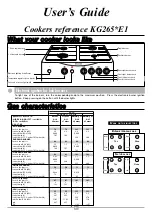 Brandt KG265 E1 Series User Manual preview