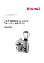 Brandt KM1554B Instruction Manual preview