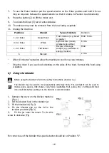 Preview for 16 page of Brandt KM650B Instruction Manual