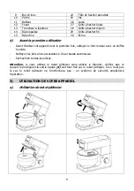 Предварительный просмотр 9 страницы Brandt KM845B Series Instruction Manual