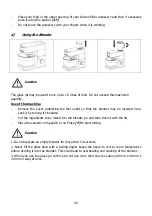 Предварительный просмотр 26 страницы Brandt KM845B Series Instruction Manual